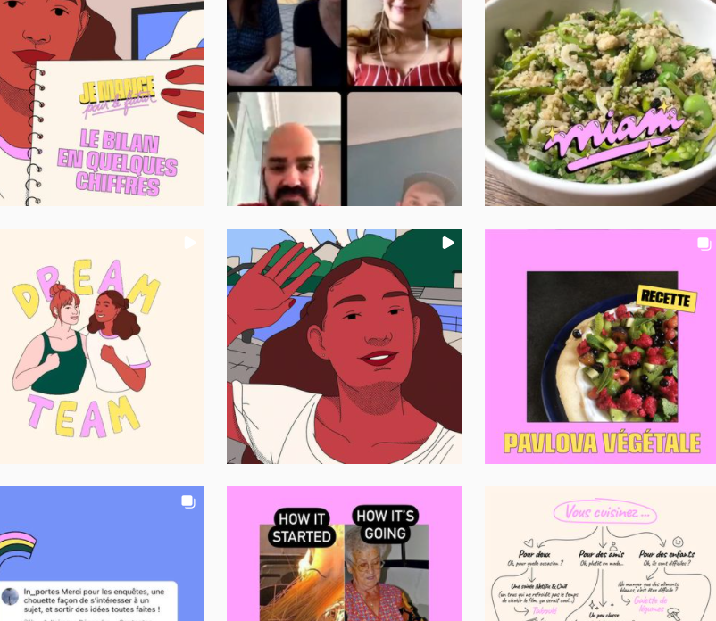 Je mange pour le futur