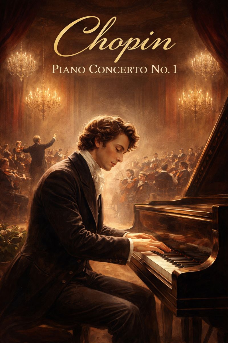 Fragments d’écoute – 1er concerto pour piano de Chopin