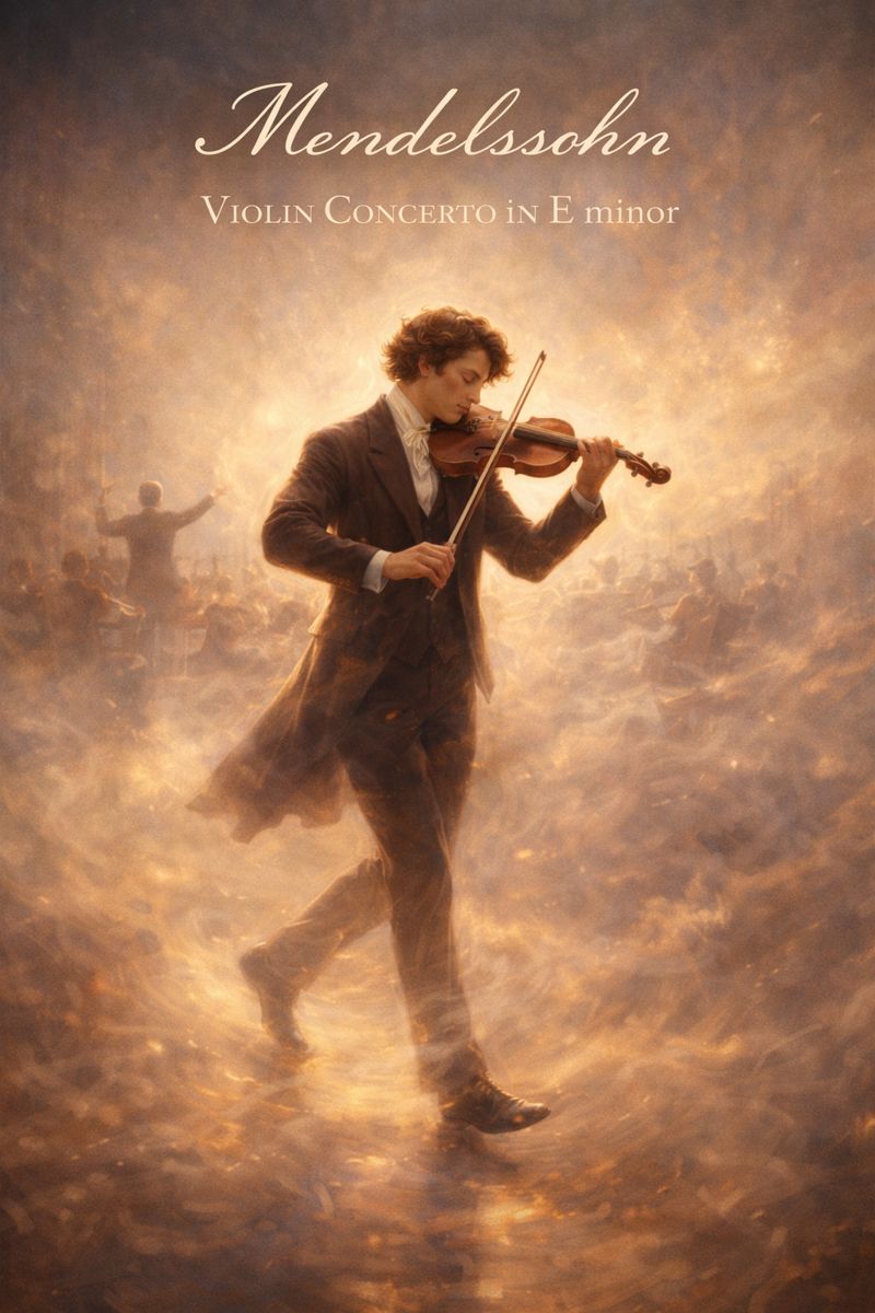 Fragments d’écoute – Felix Mendelssohn – Violin Concerto in E minor