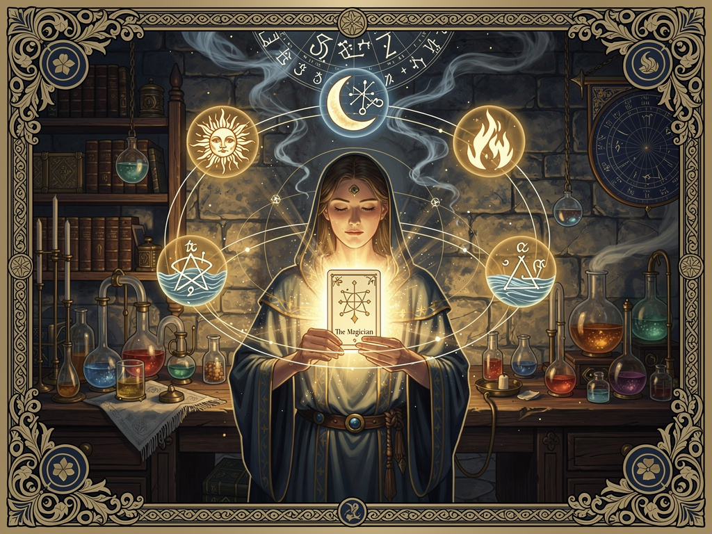 Votre archétype Tarot-Alchimie du moment