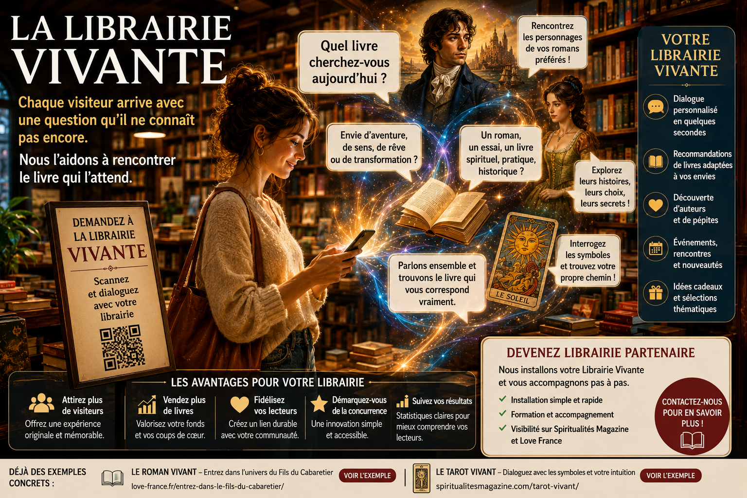 Livres vivants Libraires