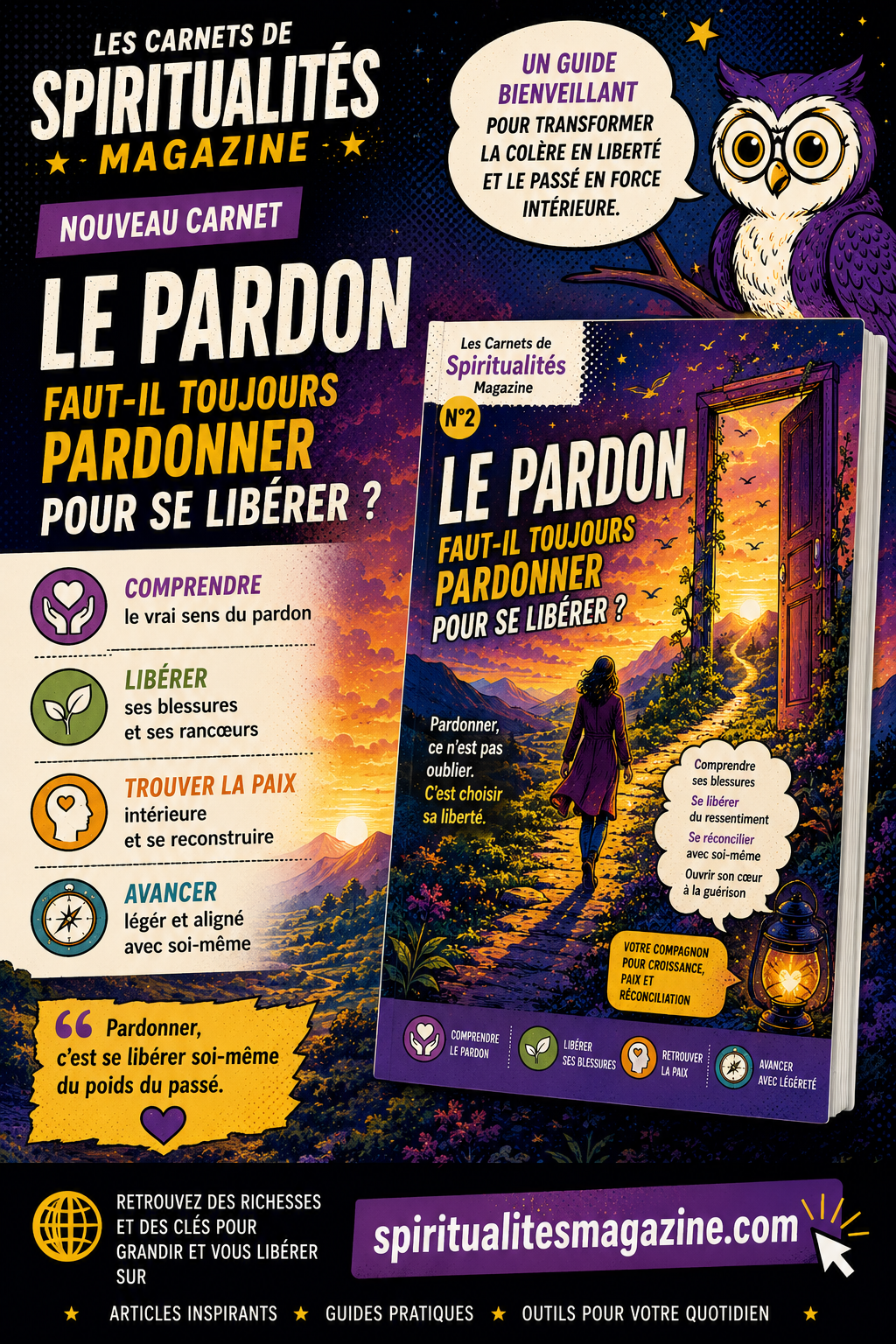 Le pardon : faut-il toujours pardonner pour se libérer ?