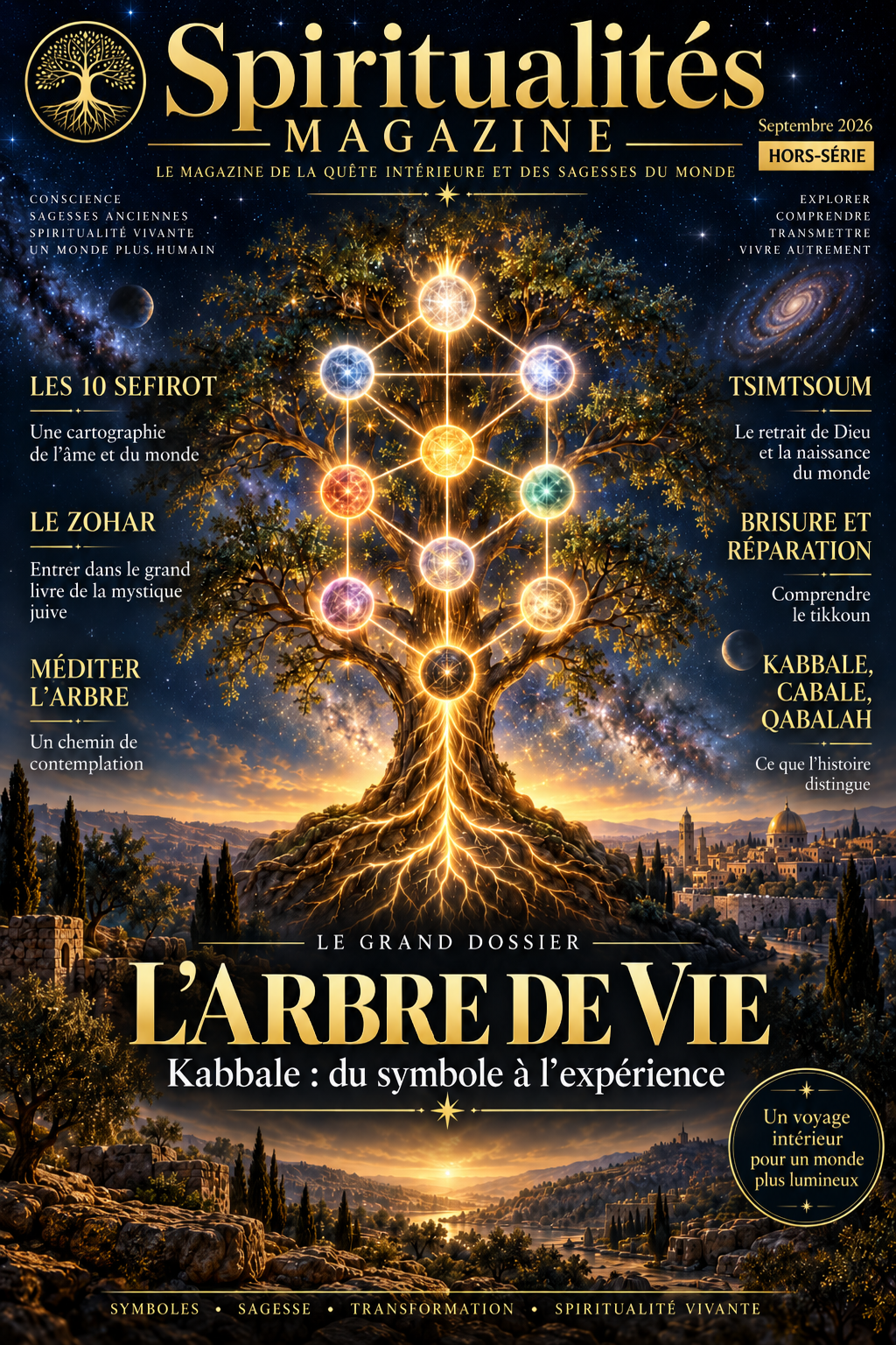 L’arbre de vie & la création selon la mystique juive,